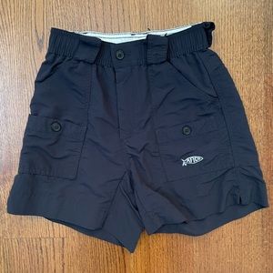 AFTCO Boys Black Shorts Size 26
